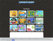 Tablet Screenshot of gamesheep.com